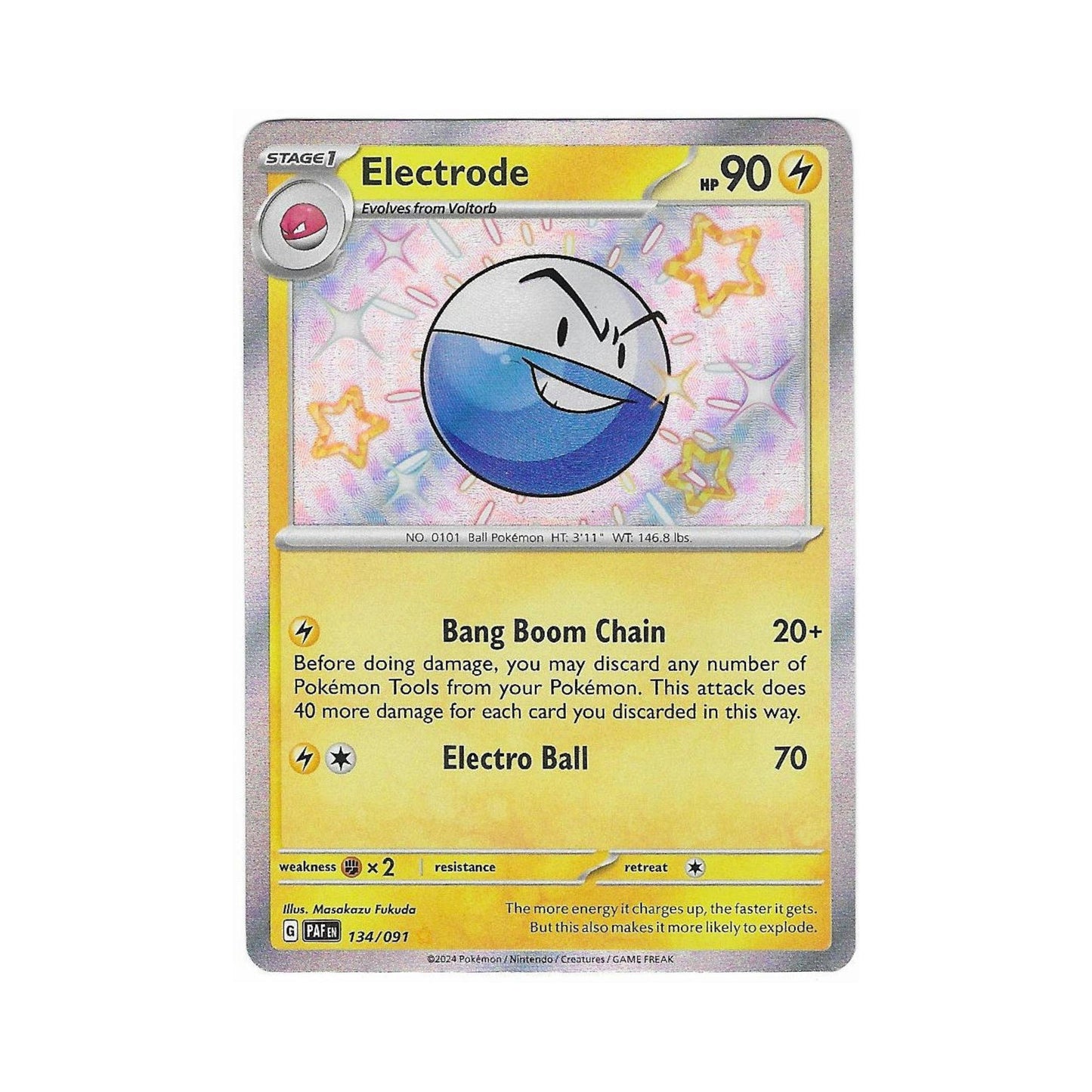 Shiny Electrode 134/091