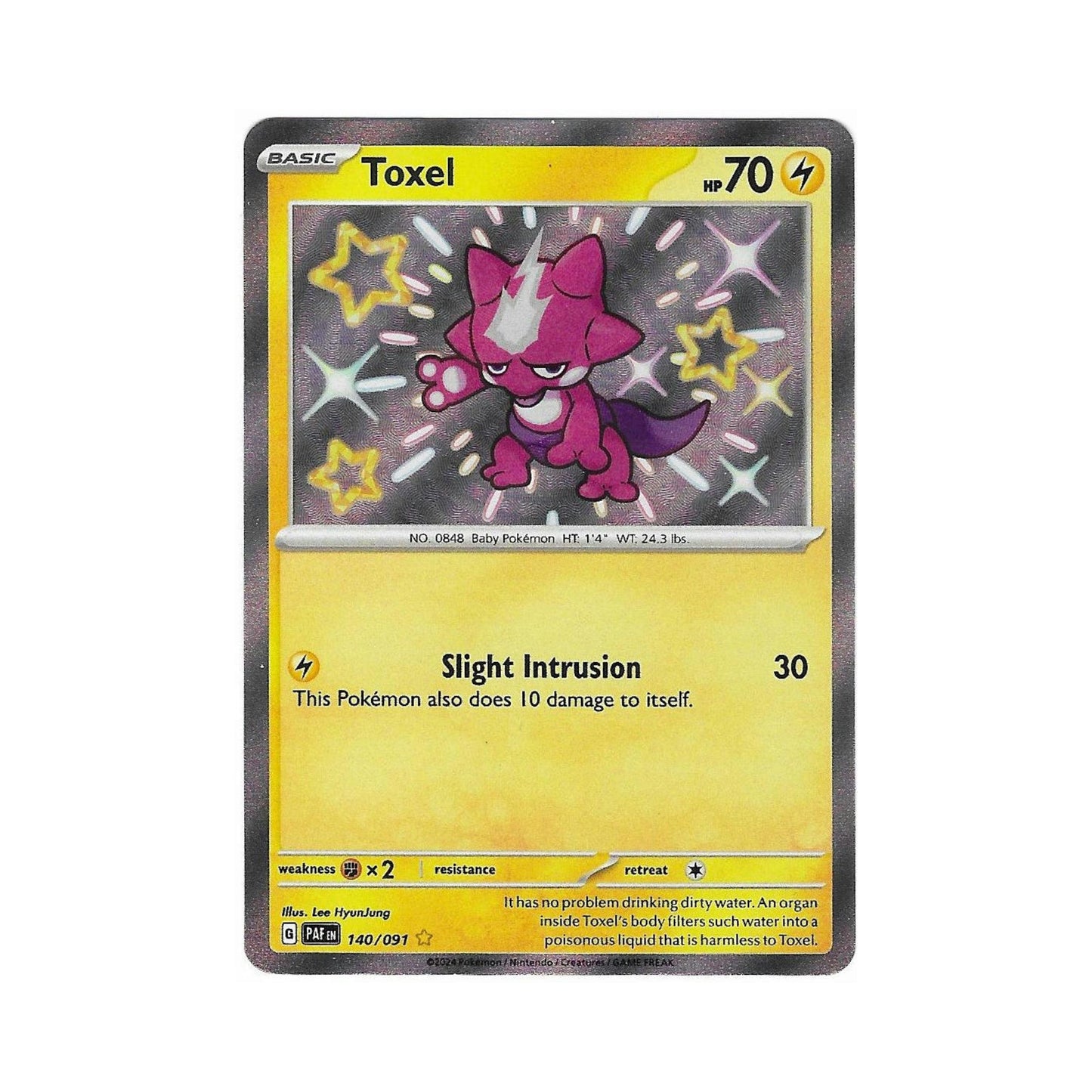 Shiny Toxel 140/091