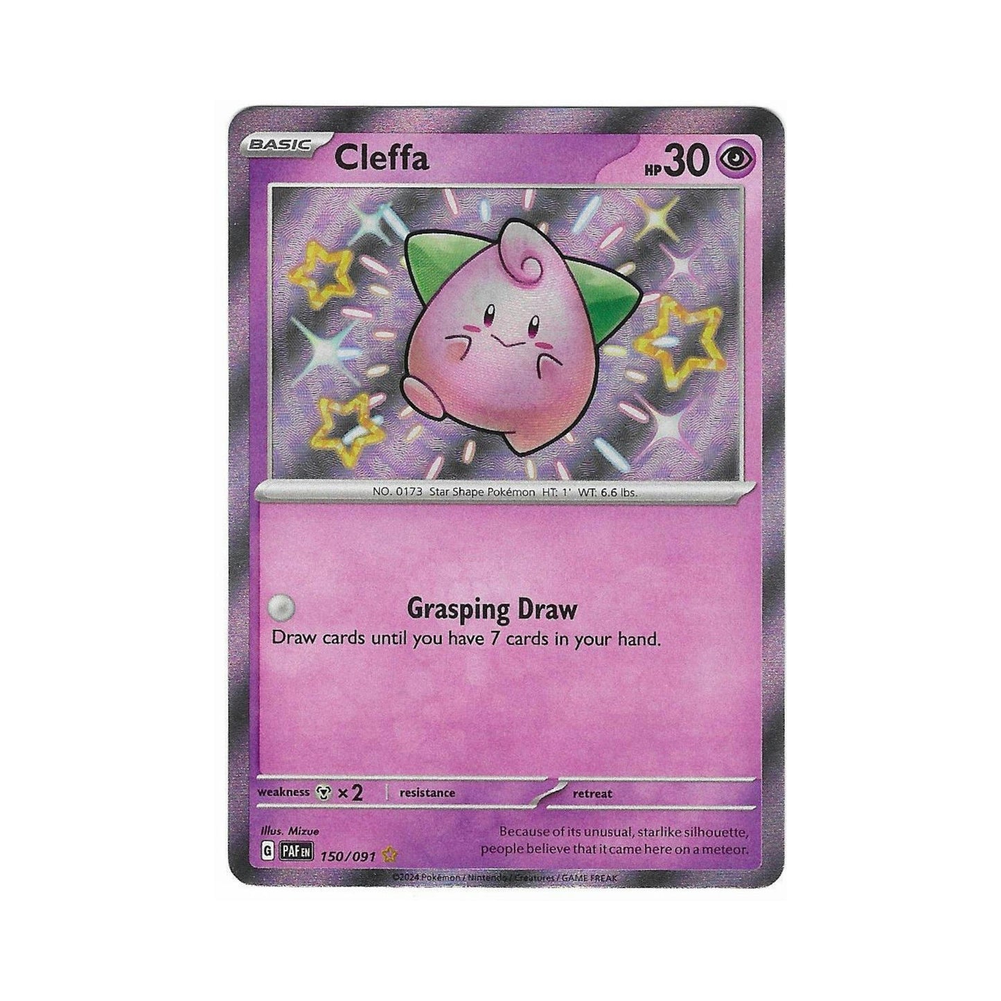 Shiny Cleffa 150/091