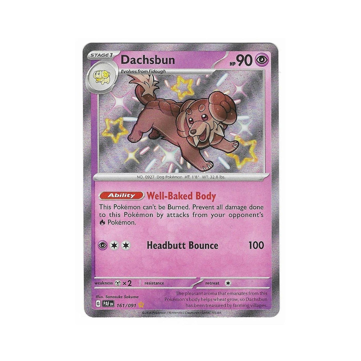 Shiny Dachsbun 161/091