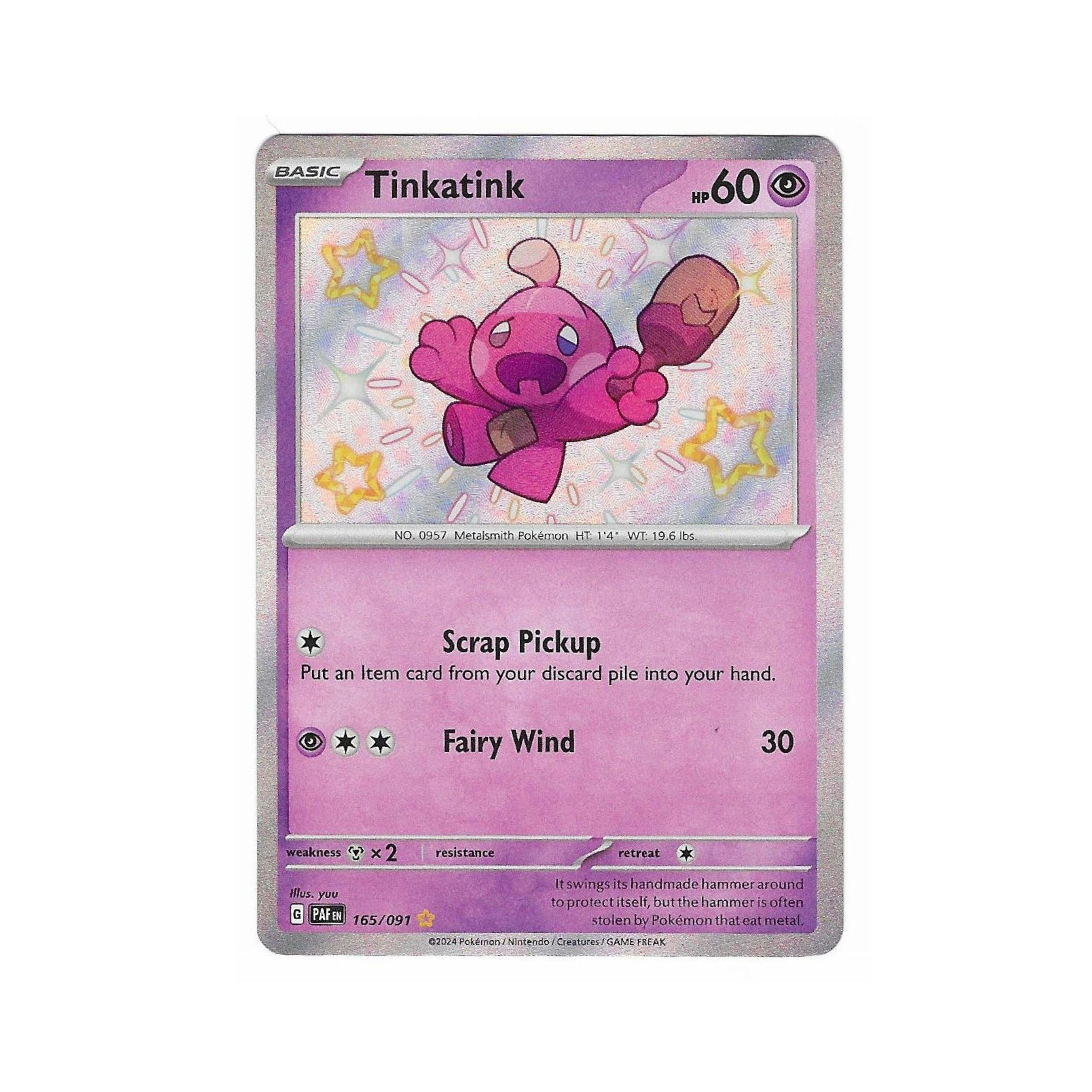Shiny Tinkatink 165/091 - Shop Pokemon Cards Mochi Pals Shiny Tinkatink 165/091 - Shop Pokemon Cards Mochi Pals