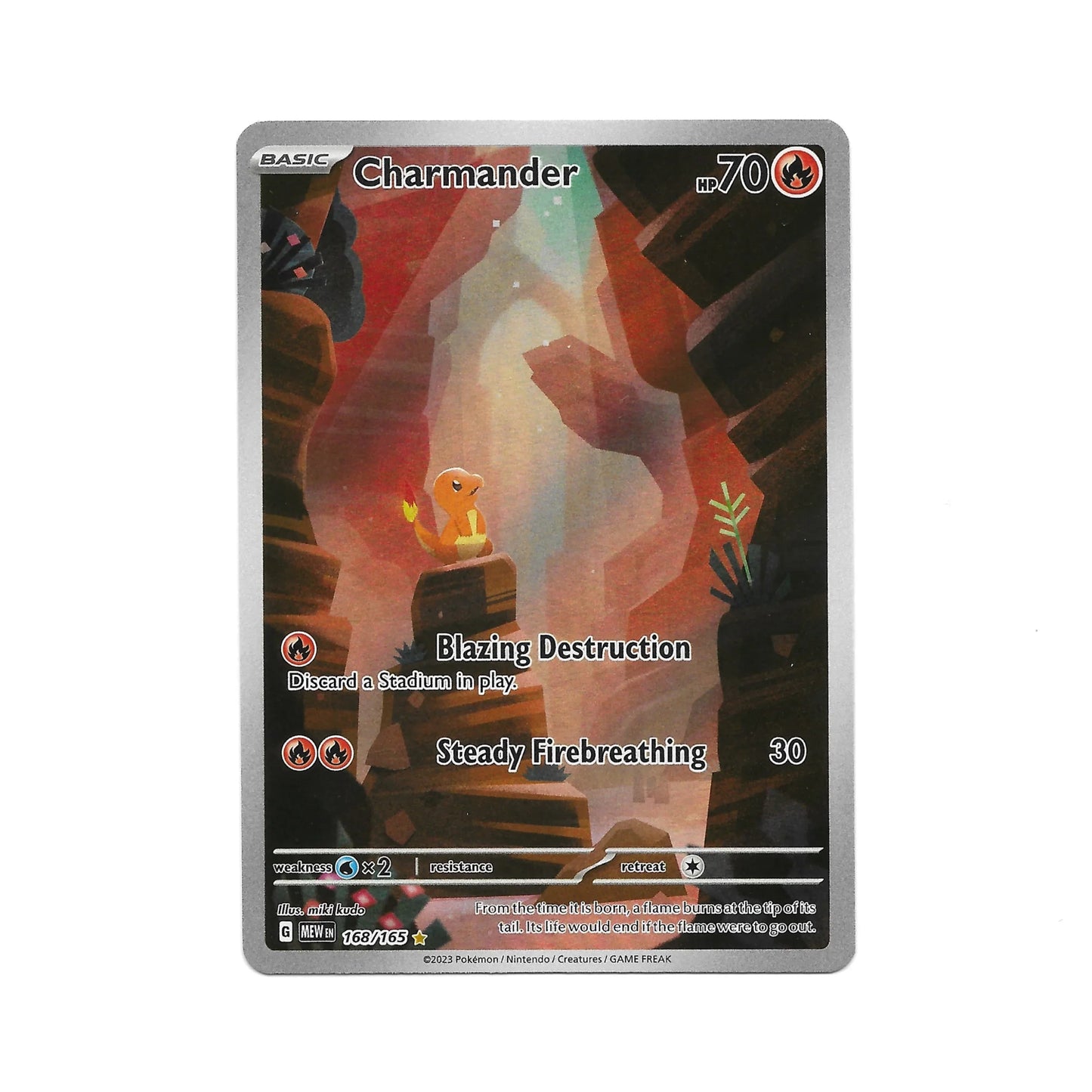 Charmander 168/165 - Pokemon Cards ( 151, English, Rare, Singles )