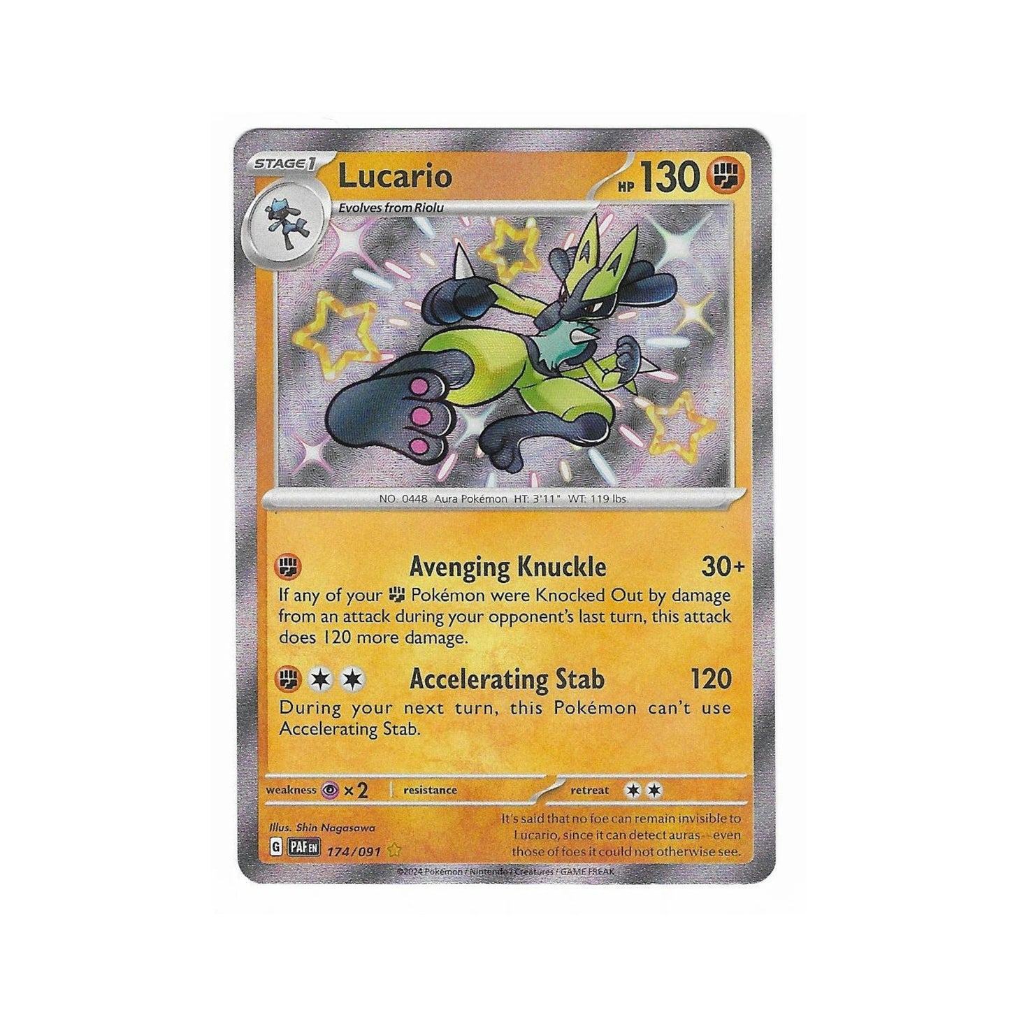 Shiny Lucario 174/091