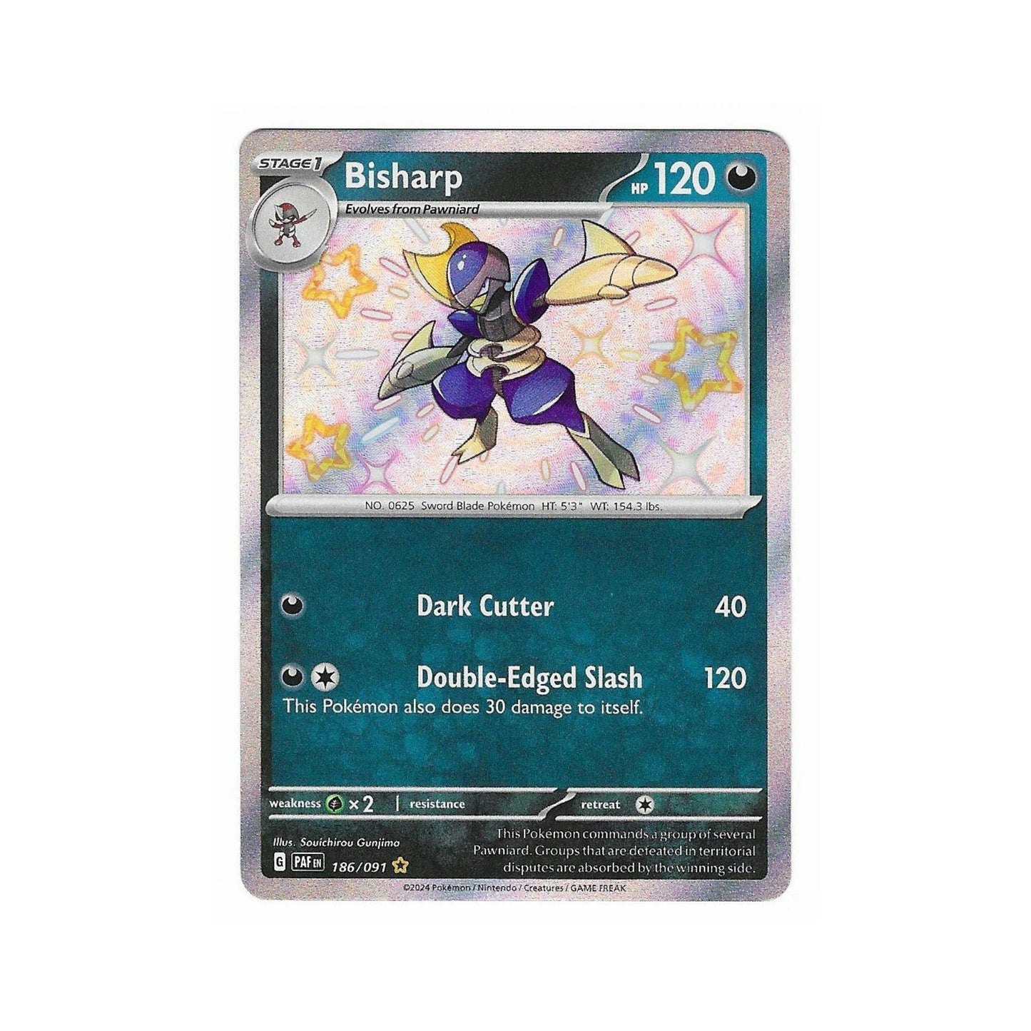 Shiny Bisharp 186/091