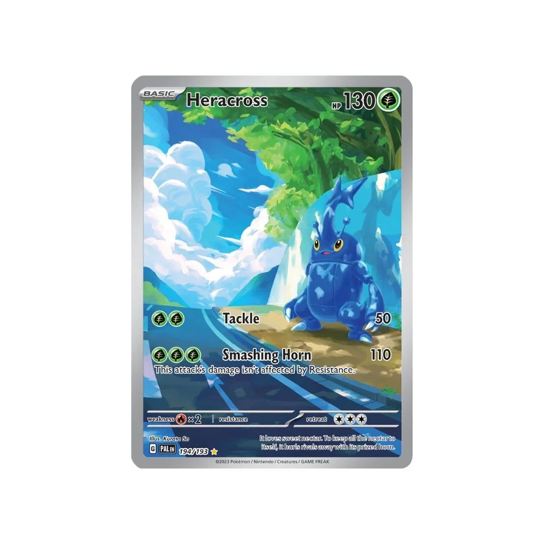 Heracross 194/193 - Pokemon Cards ( English, Paldea Evolved, Rare, Singles )