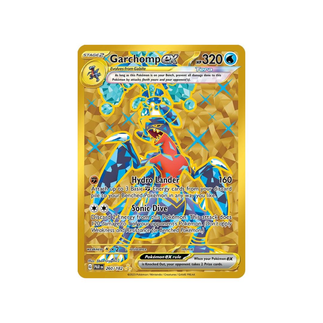 Garchomp ex Gold 260/182