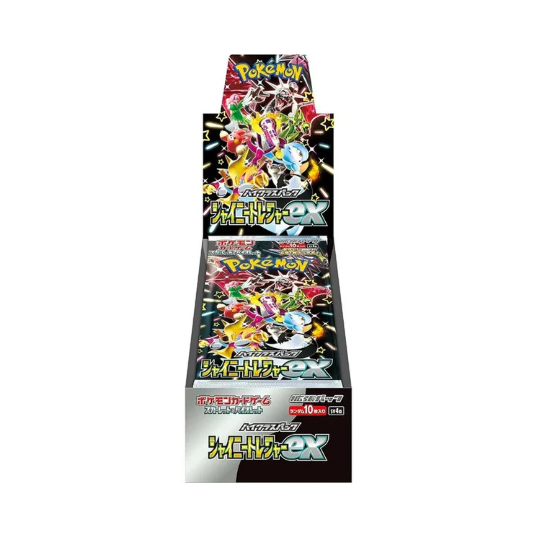Japanese Pokemon Scarlet & Violet Shiny Treasure EX Booster Box - SV4A