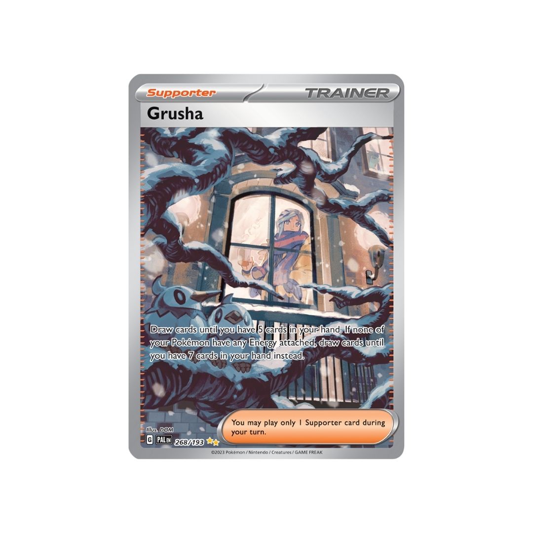 268 193 pokemon card Grusha 268/193