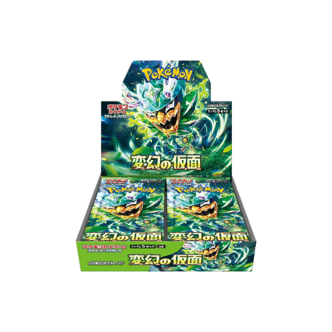 Japanese Pokemon Scarlet & Violet Mask of Change Booster Box - SV6