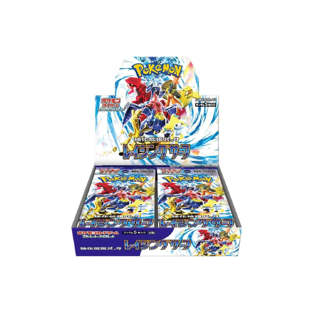 Japanese Pokemon Scarlet & Violet Raging Surf Booster Box - SV3A