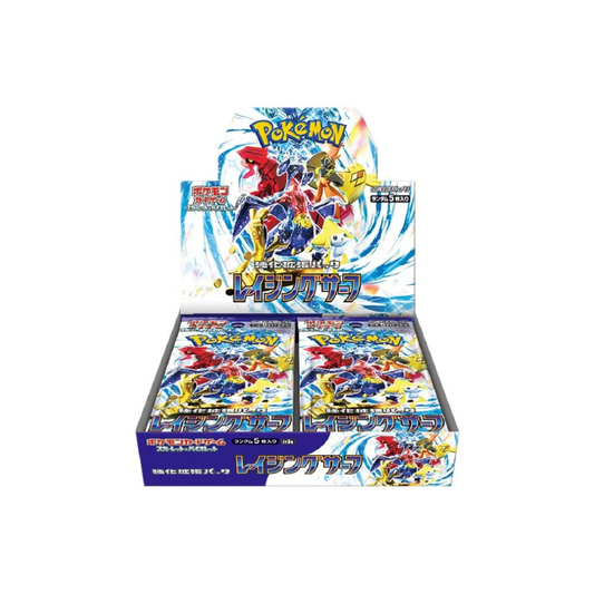 Japanese Pokemon Scarlet & Violet Raging Surf Booster Box - SV3A