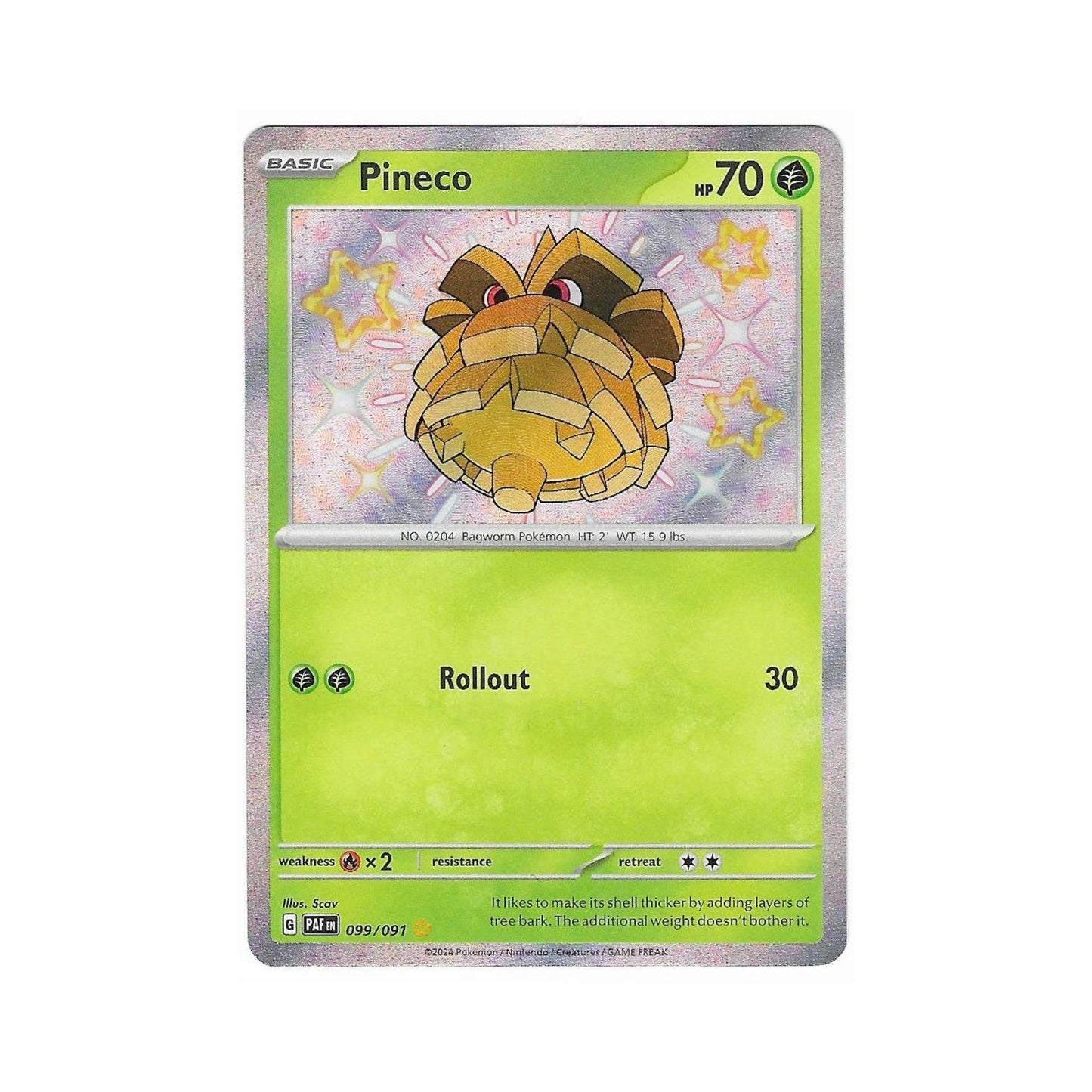 Shiny Pineco 099/091
