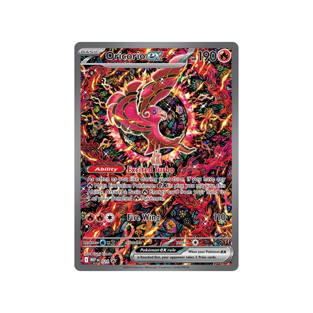 Oricorio ex MEP 024 - Mega Evolutions Promo