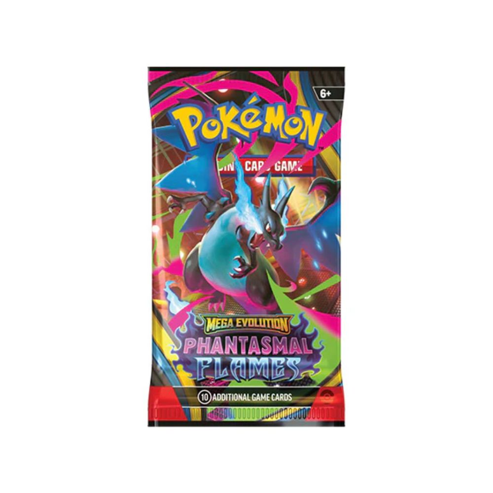 Pokemon Mega Evolutions Phantasmal Flames Booster Pack