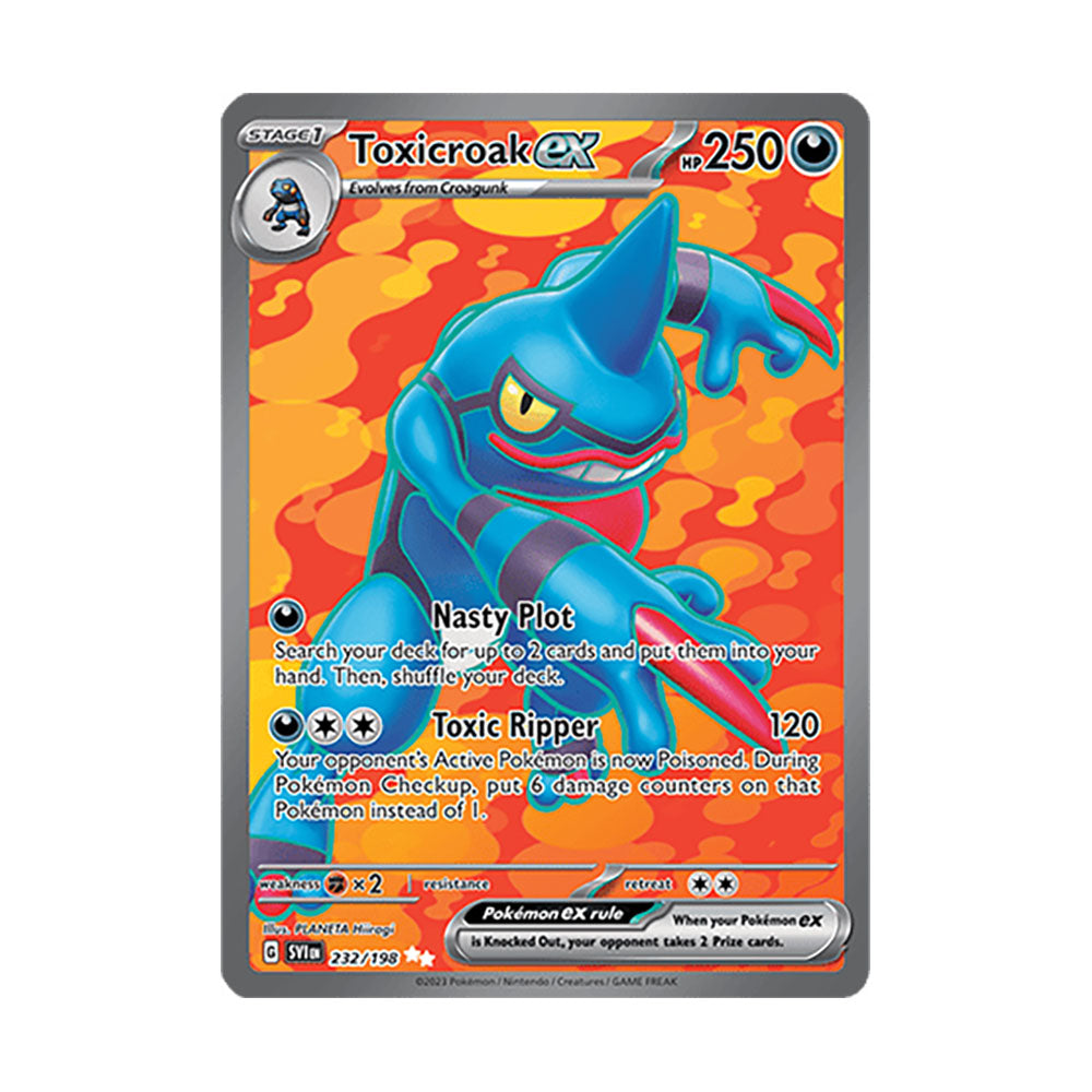 Toxicroak ex 232/198