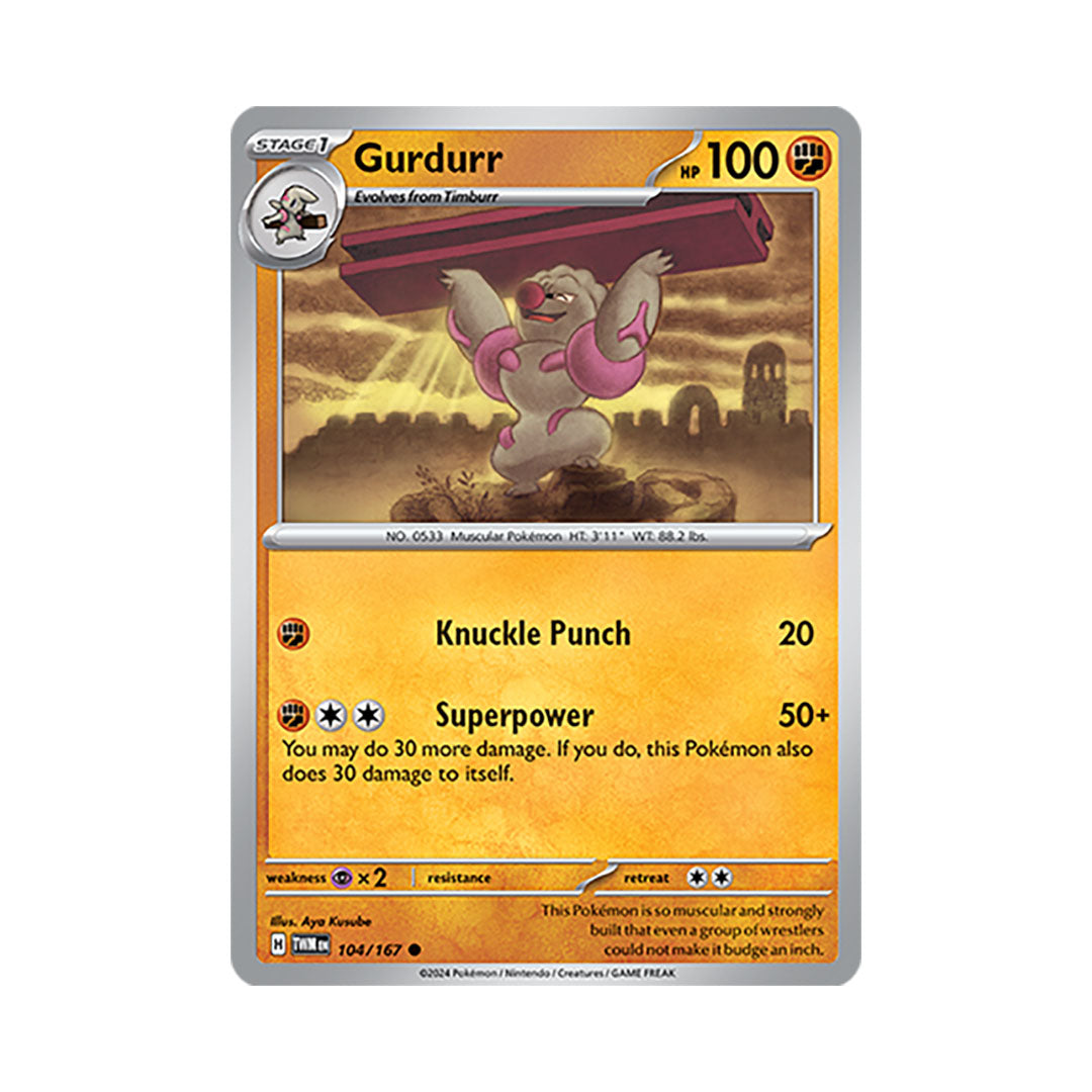 Gurdurr Reverse Holo 104/167