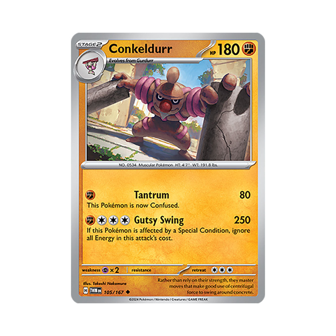 Conkeldurr Reverse Holo 105/167