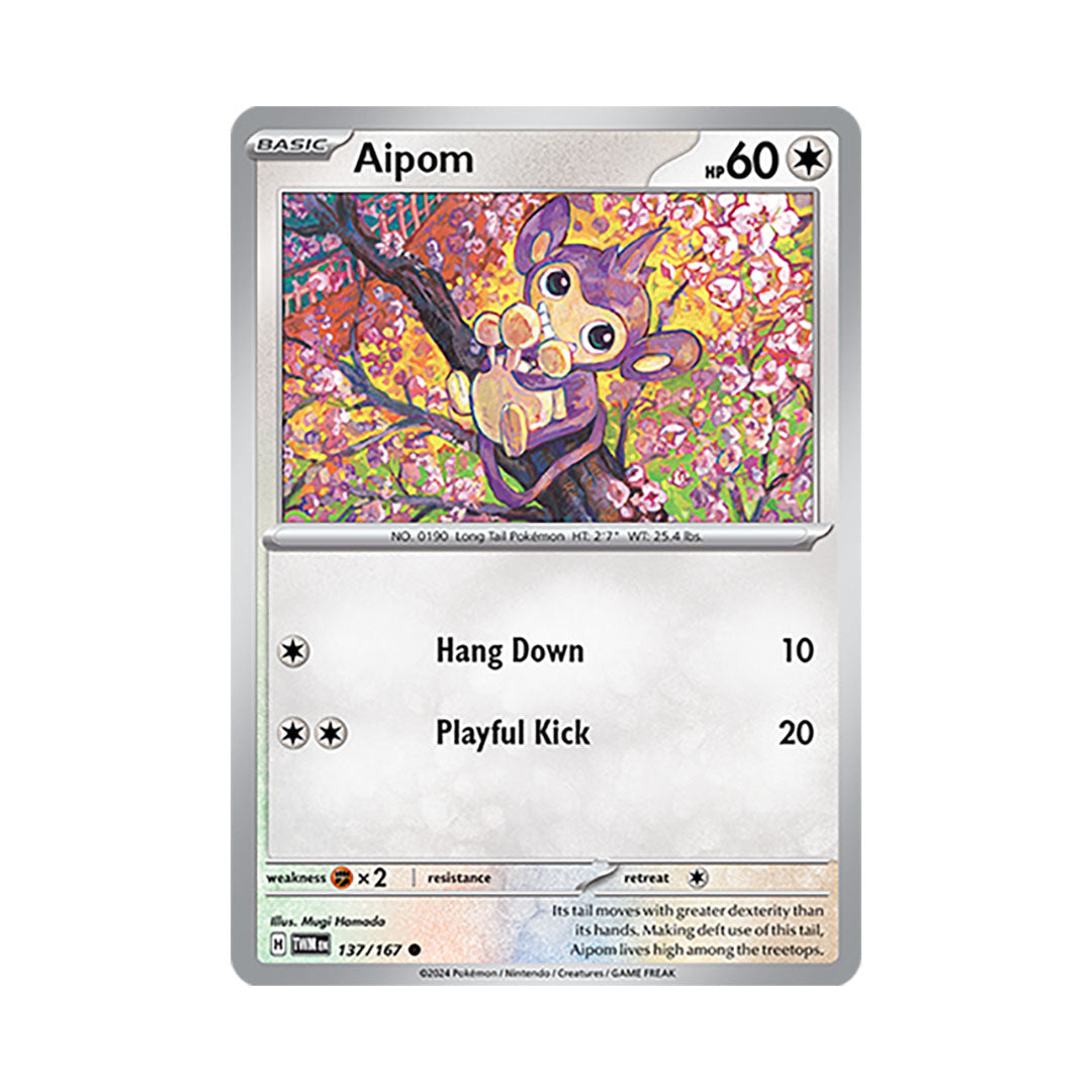 Aipom Reverse Holo 137/167