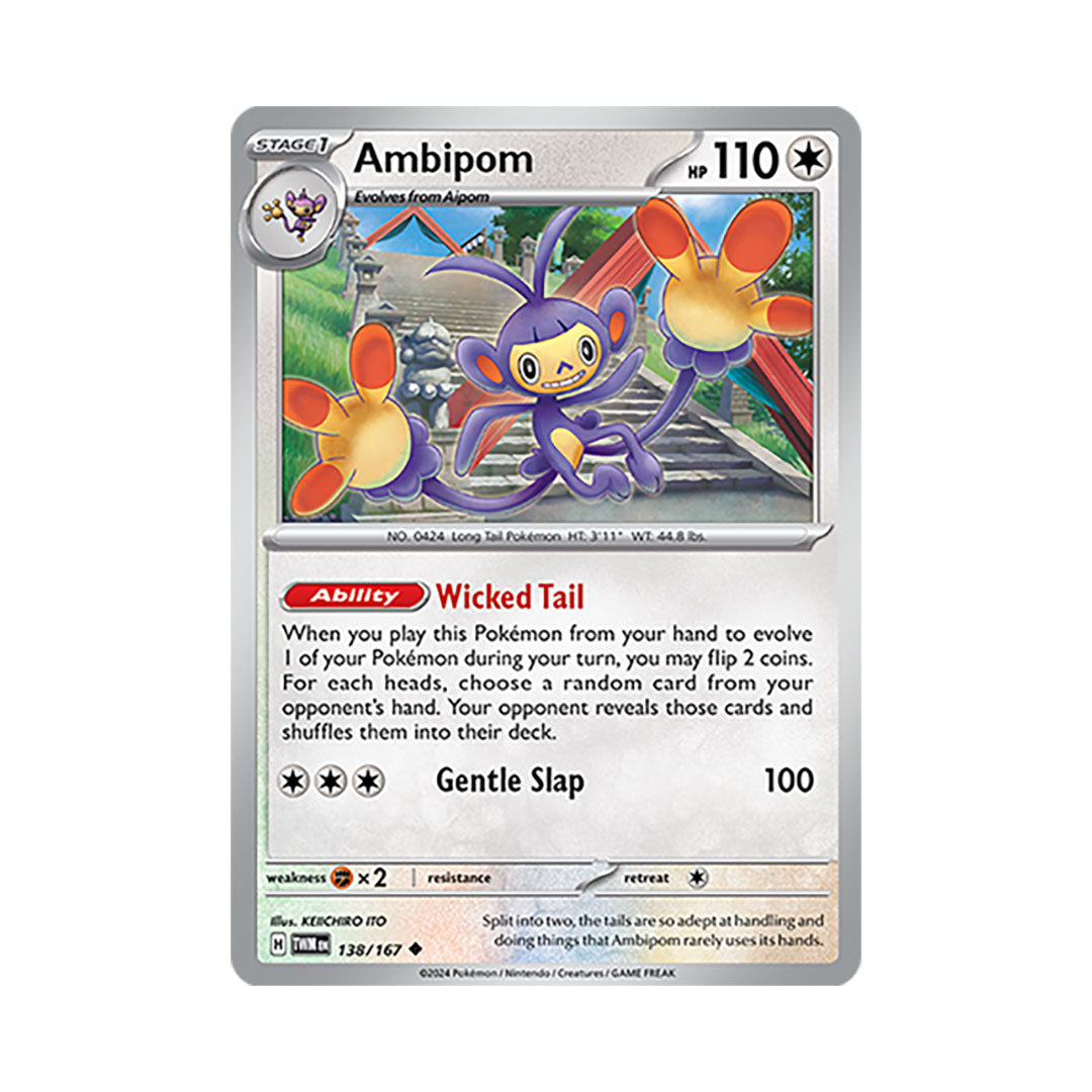 Ambipom Reverse Holo 138/167