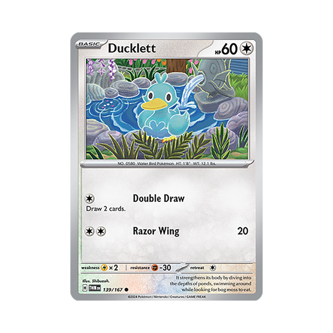 Ducklett Reverse Holo 139/167