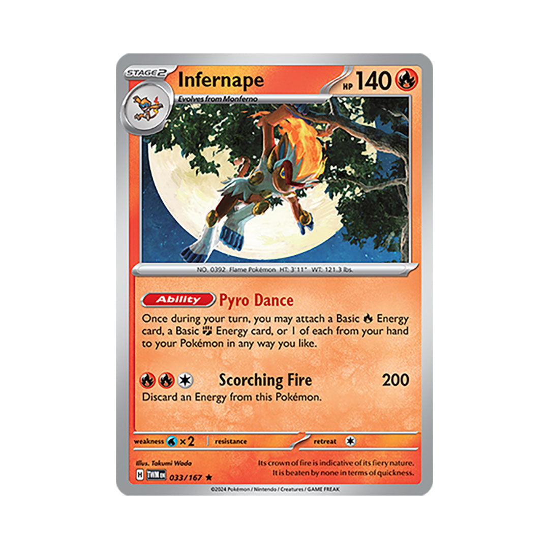 Infernape Reverse Holo 033/167
