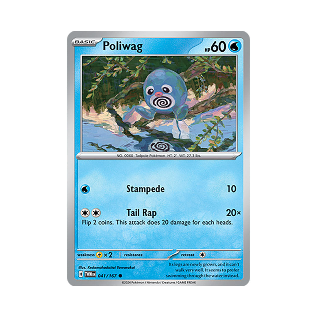 Poliwag Reverse Holo 041/167