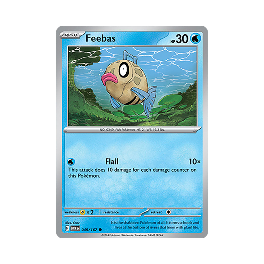 Feebas Reverse Holo 049/167