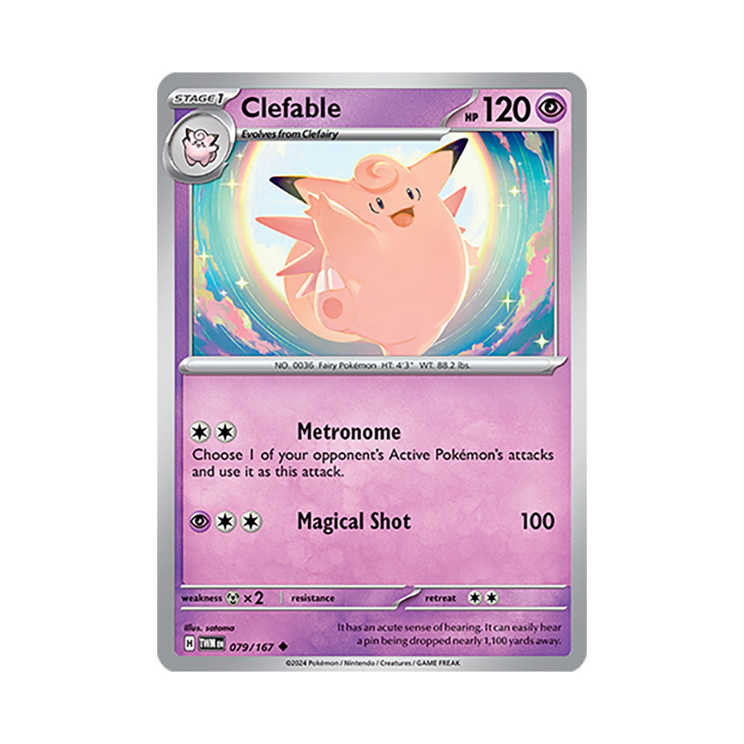 Clefable Reverse Holo 079/167