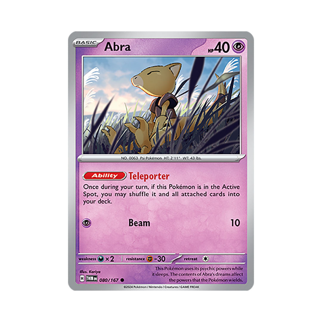 Abra Reverse Holo 080/167