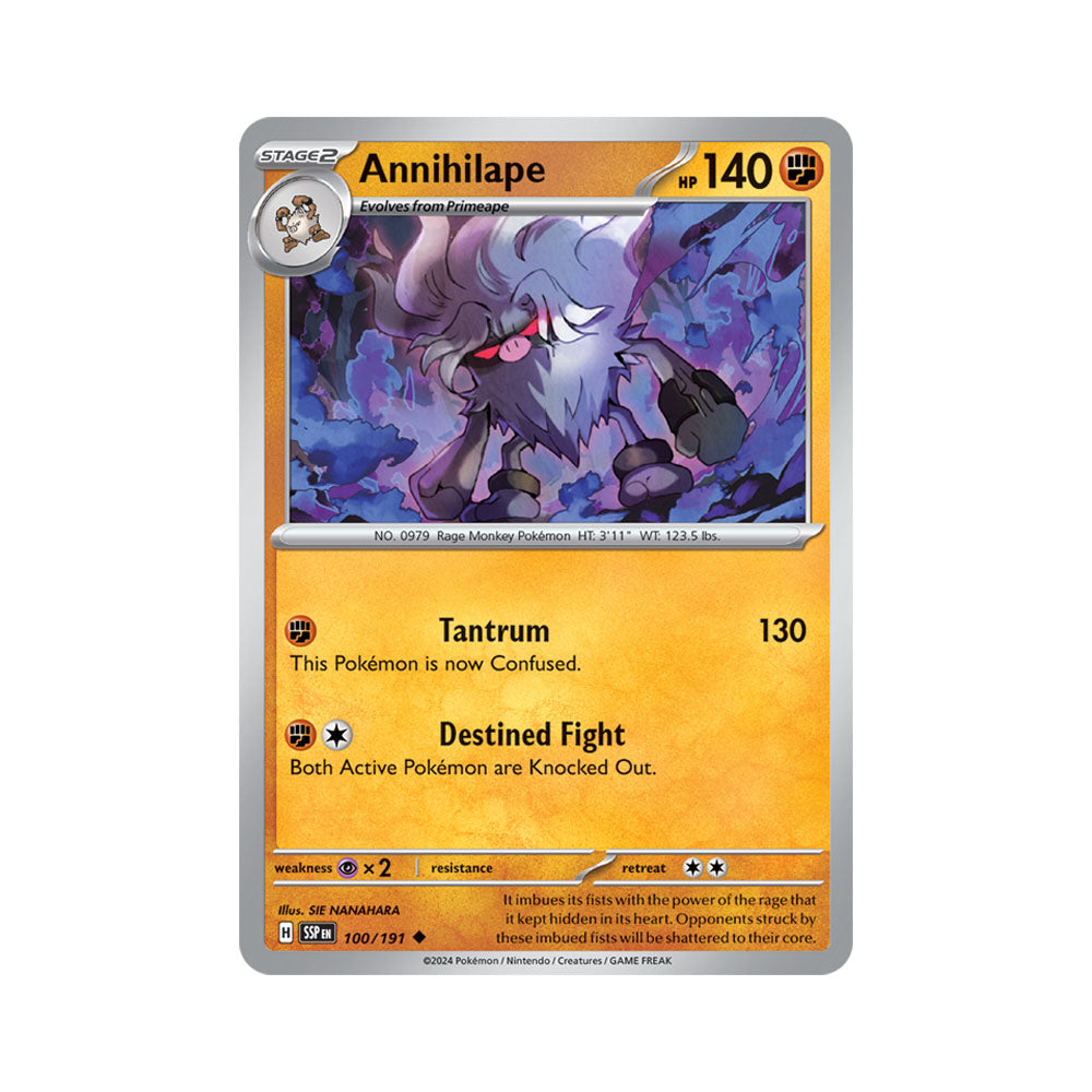 Annihilape Reverse Holo 100/191