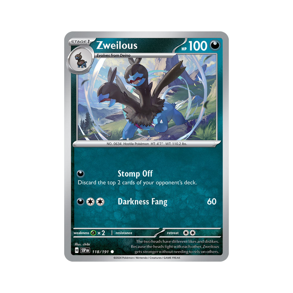 Zweilous Reverse Holo 118/191