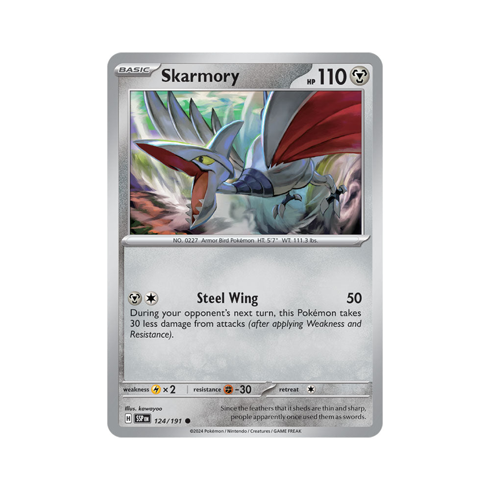 Skarmory Reverse Holo 124/191