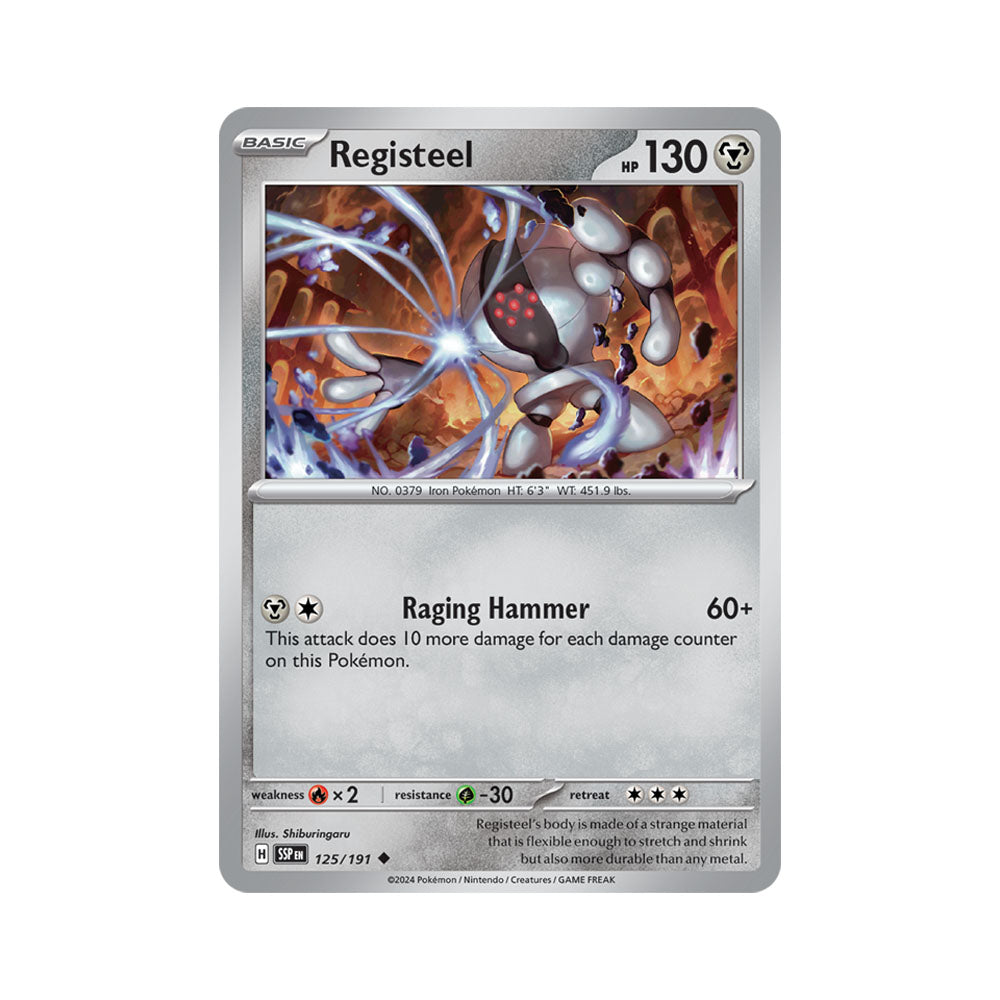 Registeel Reverse Holo 125/191
