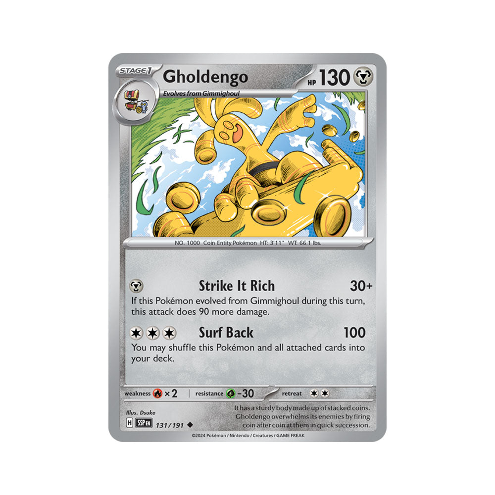 Gholdengo Reverse Holo 131/191
