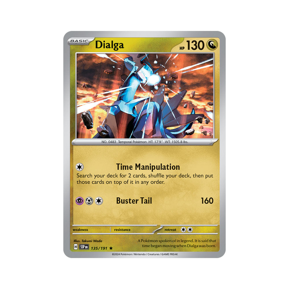 Dialga Reverse Holo 135/191