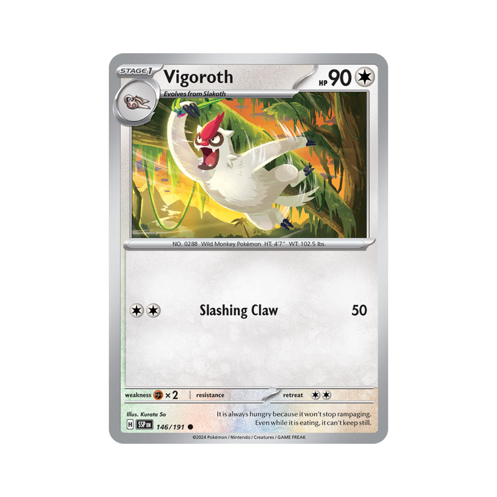 Vigoroth Reverse Holo 146/191
