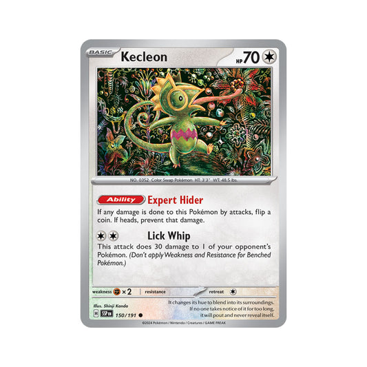 Kecleon Reverse Holo 150/191