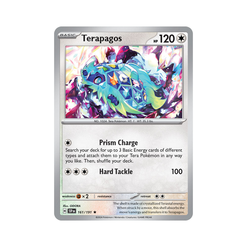 Terapagos Reverse Holo 161/191