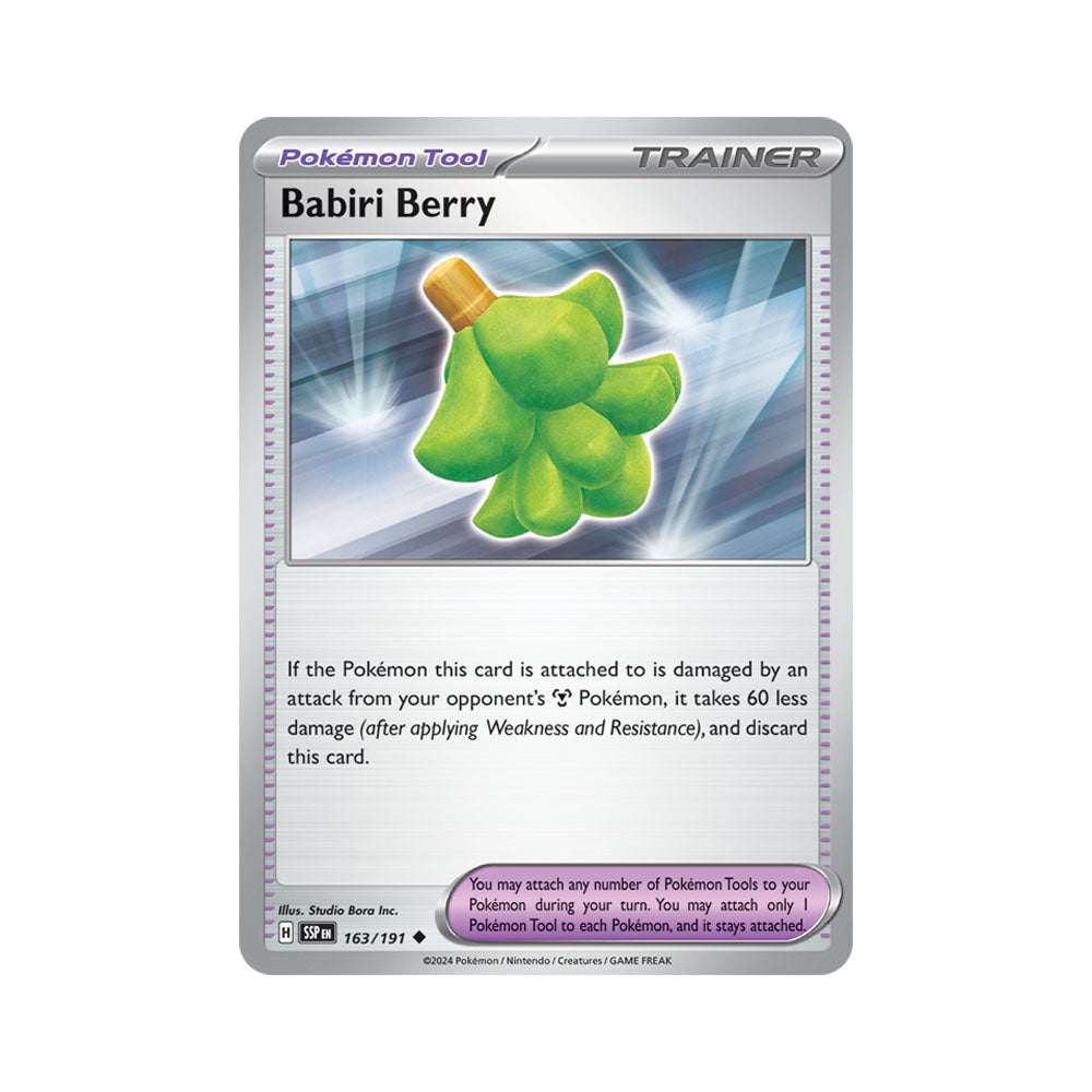 Babiri Berry Reverse Holo 163/191