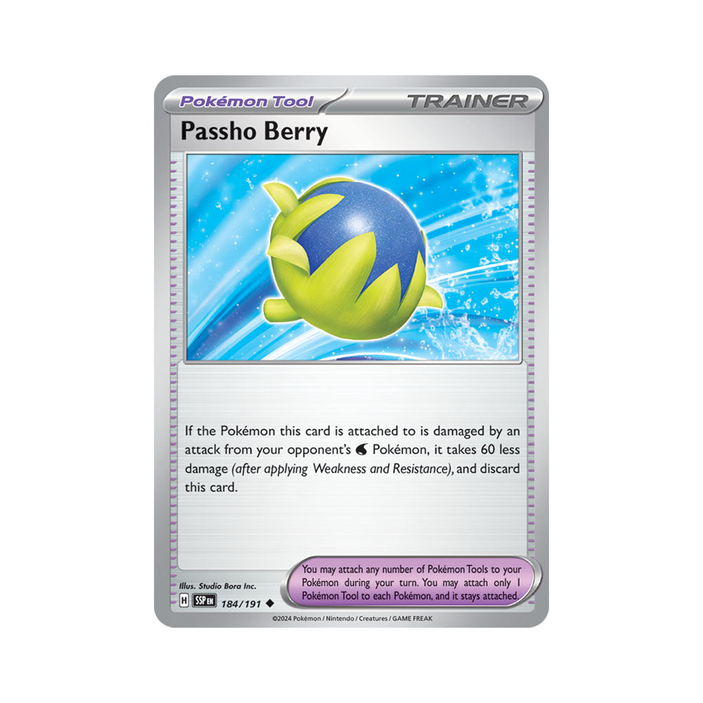 Passho Berry Reverse Holo 184/191