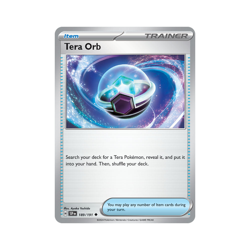 Tera Orb Reverse Holo 189/191