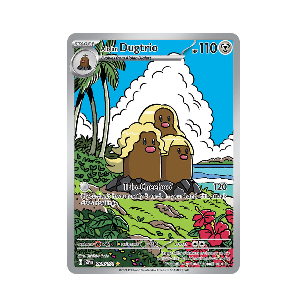 Alolan Dugtrio 208/191