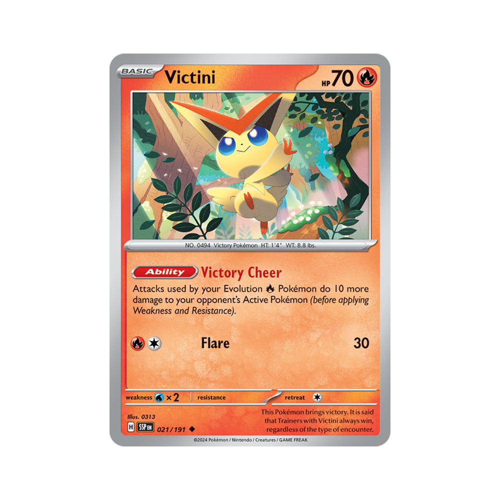 Victini Reverse Holo 021/191