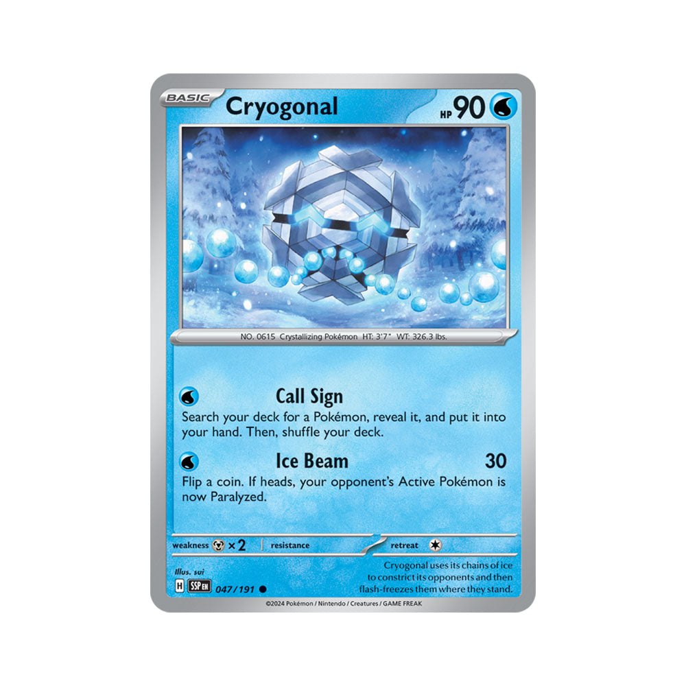 Cryogonal Reverse Holo 047/191