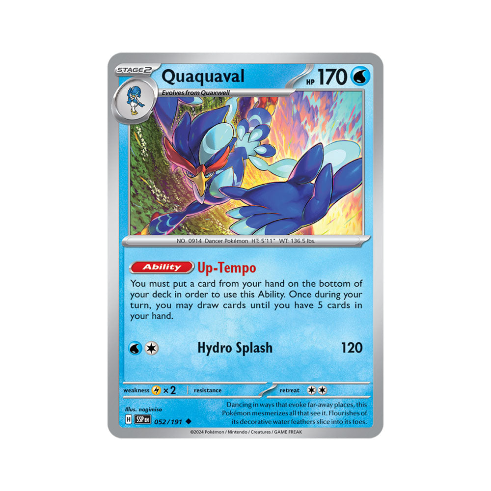 Quaquaval Reverse Holo 052/191