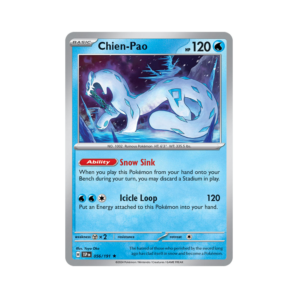 Chien-Pao Reverse Holo 056/191