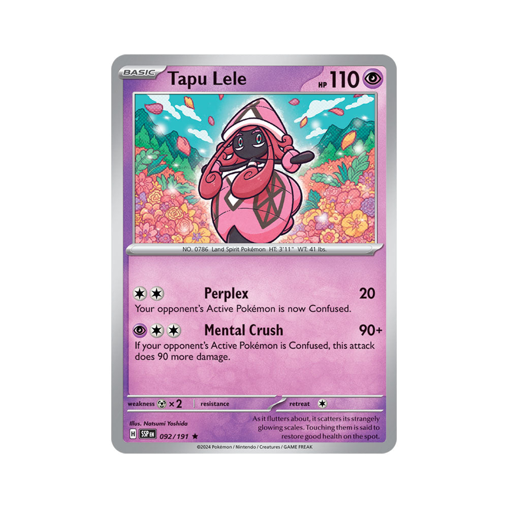 Tapu Lele Reverse Holo 092/191