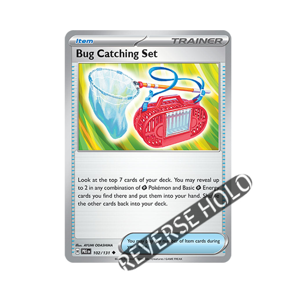 Bug Catching Set Reverse Holo 102/131 - Pokemon Cards ( English, Prismatic Evolutions, Reverse Holo, Singles )