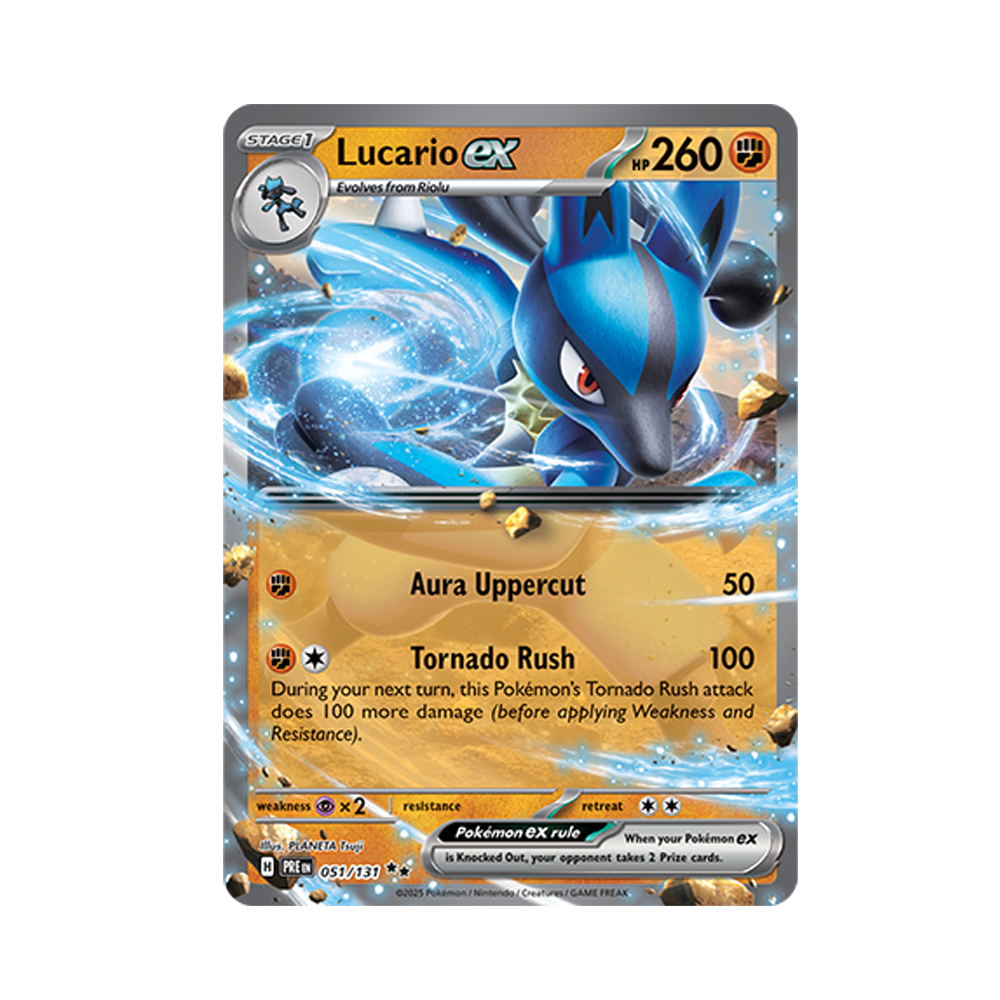 Lucario ex 051/131 - Shop Pokemon Cards Mochi Pals Lucario ex 051/131 - Shop Pokemon Cards Mochi Pals