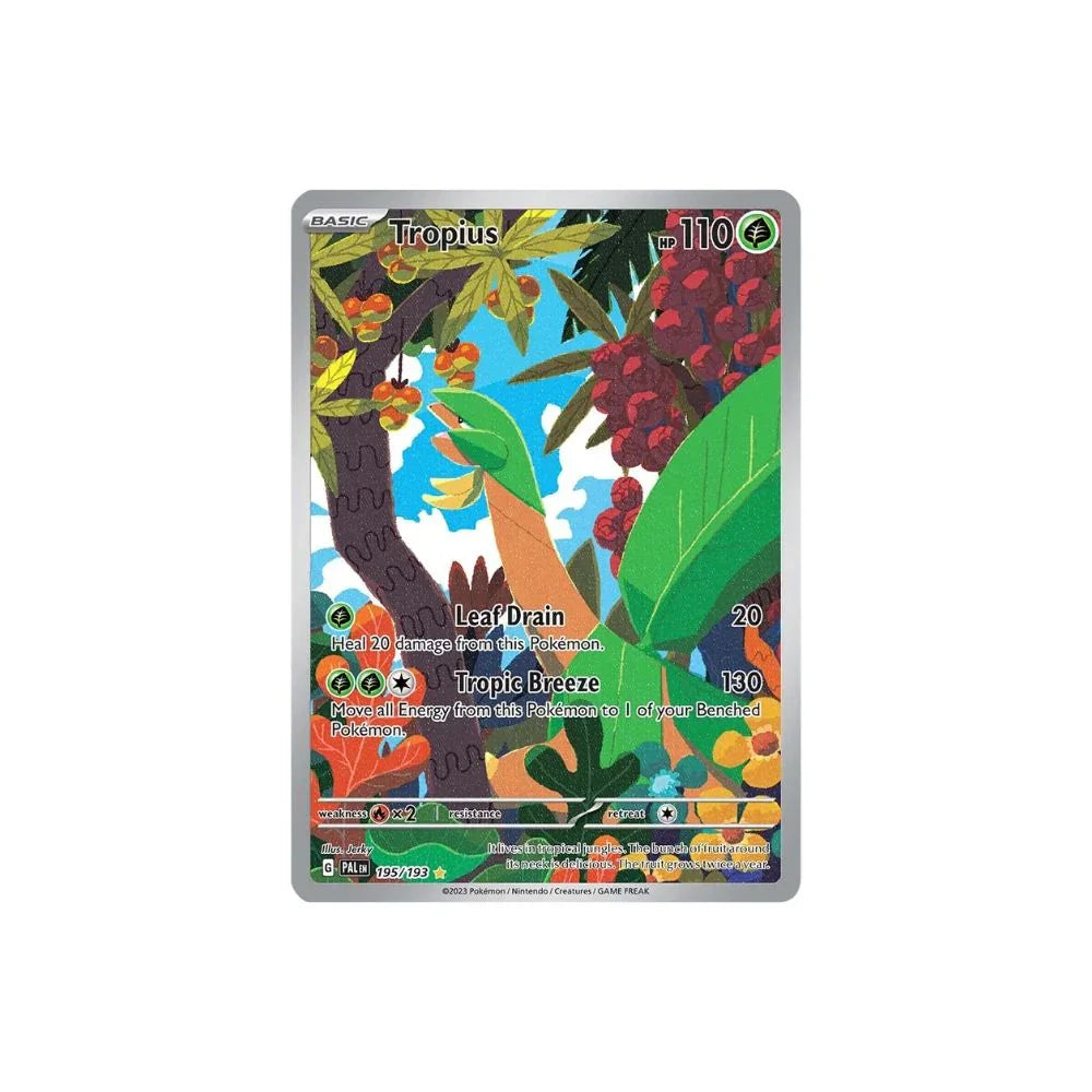 Tropius 195/193 - Pokemon Cards ( English, Paldea Evolved, Rare, Singles )